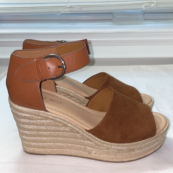 New Nine West Women's Espadrille Wedge Sandals - Picture 4 of 11